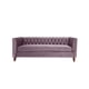 thumbnail image 1 of Sofá Victoria 3C Felpa Violeta, 1 of 2