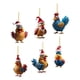 thumbnail image 2 of Adornos Navideños De Pollo, Colgantes Navideños Para Decoración De Fiestas En Interiores, Estilo C, 2 of 5