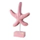 thumbnail image 3 of Escultura De Mesa De Madera Estatua Figurita De Estilo Náutico Para Restaurante De Interior Estrella De Mar 18x29,5 Cm, 3 of 3
