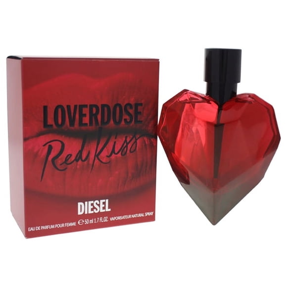Diesel Loverdose Red Kiss Eau de Parfum Spray para Mujer, 1,7 oz