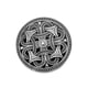 thumbnail image 2 of NORSE Medieval Viking Shield Symbol Símbolo Oval Oval Celtic Shawl Suéter Pin 1, 2 of 3