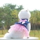 thumbnail image 3 of Ropa para perros, chaleco para cachorros, faldas vaqueras, vestido de gasa rosa, talla XS, 3 of 5