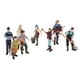 thumbnail image 3 of Set / 8Pcs Figuras De Modelo Pintadas Personas Hombres Y Mujeres Personajes De Agricultores, 3 of 3