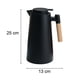 thumbnail image 2 of Termo de 1L, termo de vidrio, tetera de doble pared para café, té, agua y bebidas., 2 of 5