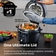 thumbnail image 2 of Instant Pot Duo Crisp Ultimate Lid, 13-in-1 Air Fryer and Pressure Cooker Combo, Sauté, Slow Cook, Bake, Steam, Warm, Roast, Dehydrate, Sous Vide, & Proof, App With Over 800 Recipes, 6.5 Quart, Black, 2 of 3