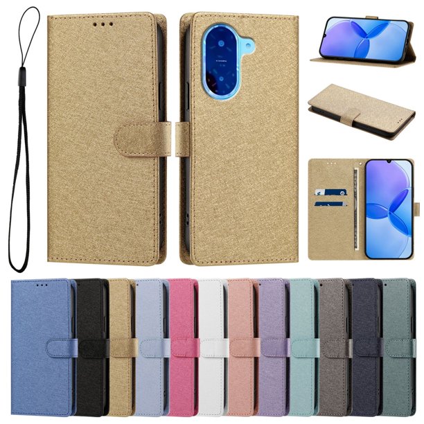 Cartera Protectora para Xiaomi Redmi A5 con Soporte, Dorado