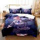 thumbnail image 1 of Hoshimachi Suisei Bedding Set Single Twin Full Size Bed Set Adult Kid Bedroom Duvetcover Sets Anime bed sheet set Bed Sheets, 1 of 5