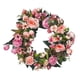 thumbnail image 1 of Guirnalda De Rosas De 16 Pulgadas, Guirnalda Floral, Hojas Verdes Para Puertas, Ventanas, Jardín, 1 of 5