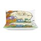 thumbnail image 4 of Let's Go Luna Cartoon Bedding Sets Ultra Soft Skin-Friendly Duvet Cover 3 Piece, Cute Comforter Cover Bed Set for Boys Girls Kids, 4 of 5
