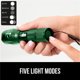 thumbnail image 4 of Linterna Gorilla Grip, potente LED, 230 m, 5 modos, paquete de 2, 4 of 9