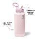 thumbnail image 2 of Botella de agua deportiva Takeya de 950 ml con tapa de pajita aislada, 2 of 4