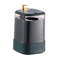 Magideal - Organizador De Palillos De Dientes Duradero Con Gran Apertura Y Caja De Almacenamiento. Verde Oscuro