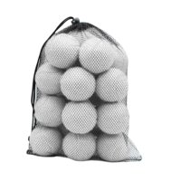 Ioensy - 20X Pelotas De Tenis Pelotas Elásticas Para Jugar Con Perros Entretenimiento Para Principiantes Blanco