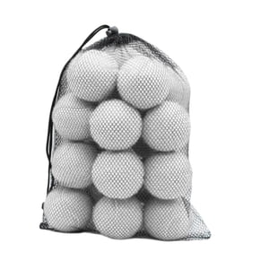 Ioensy - 20X Pelotas De Tenis Pelotas Elásticas Para Jugar Con Perros Entretenimiento Para Principiantes Blanco