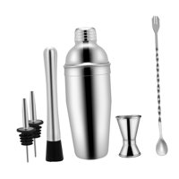 Magideal - Cóctel Shaker Kits De Camarero Versátil Barra Margarita Barra De Mezclador De Margarita Mide Jigger De Acero Inoxidable Mezclador De Bebida Martini Sh