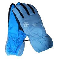 Hn - Guantes De Nieve Para Niños, Térmicos, Invierno. Talla S Gris