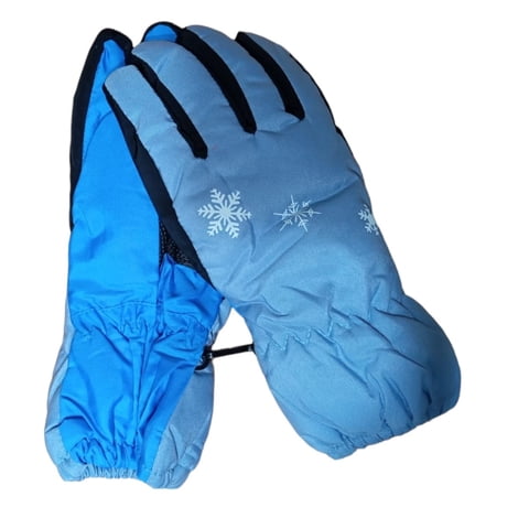 Hn - Guantes De Nieve Para Niños, Térmicos, Invierno. Talla S Gris