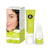 Impression Kit Hair Tintura Cejas Y Pestañas Negro 15Ml