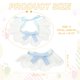 thumbnail image 2 of Uxcell Collar de Encaje para Mascotas Collar Lindo para Mascotas Cuadros para Gatitos Cachorros Pequeños Vestir Azul S, 2 of 7