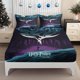 thumbnail image 1 of Bed Sheet Set of Three - Magical Forest Dementor: Harry Potter Patronus Battle Under The Moonlit Night Pattern Mattress Protector Elastic Design Bed Sheet for P, 1 of 1