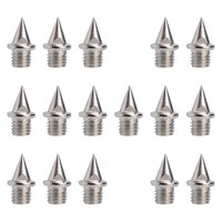 Magideal - 16 Piezas De Clavos Para Zapatillas De Atletismo, Clavos Para Pista, Clavos Para Adultos, Clavos Portátiles De Acero Para Pista Y Campo, Para Competic Clavos Afilados Plateados
