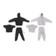 thumbnail image 4 of Conjunto De 2 Sudaderas A Escala 1:12 Para Hombre Para Figuras De Acción BBI HT, 4 of 5