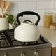 thumbnail image 3 of Tetera Acero Inoxidable Con Silbato Wens 3L Crema, 3 of 3