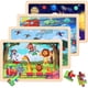thumbnail image 1 of Puzzle Madera Nashrio 4 Temas 20 Piezas Niños, 1 of 3