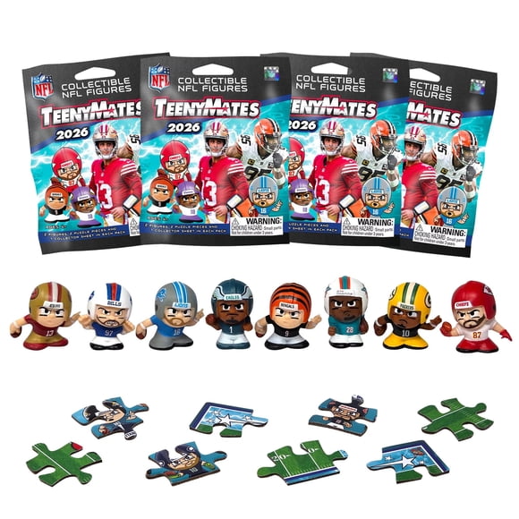 Set de figuras Teenymates Party Animal Series 14 NFL 2025 x8