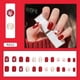 thumbnail image 1 of Uñas postizas europeas, uñas postizas con acabado UV, brillantes, cobertura total, uñas postizas artificiales, uñas para mujer, 1 of 5