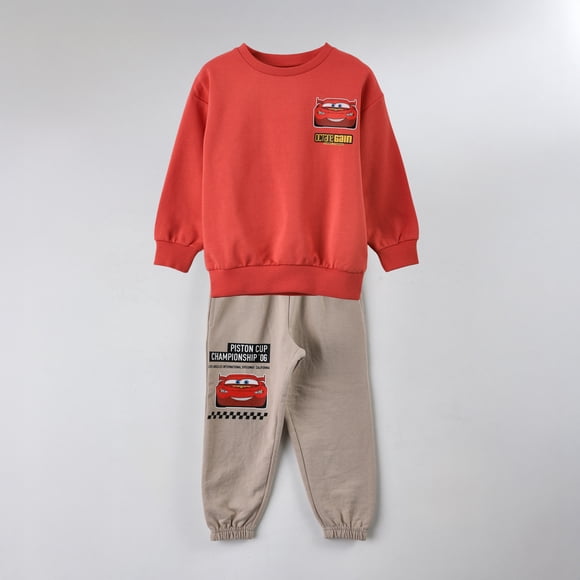 Conjunto Buzo Niño Cars Disney Rojo