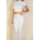 thumbnail image 3 of Camiseta Fashnzfab Cuello Redondo Manga Corta Blanco, 3 of 4