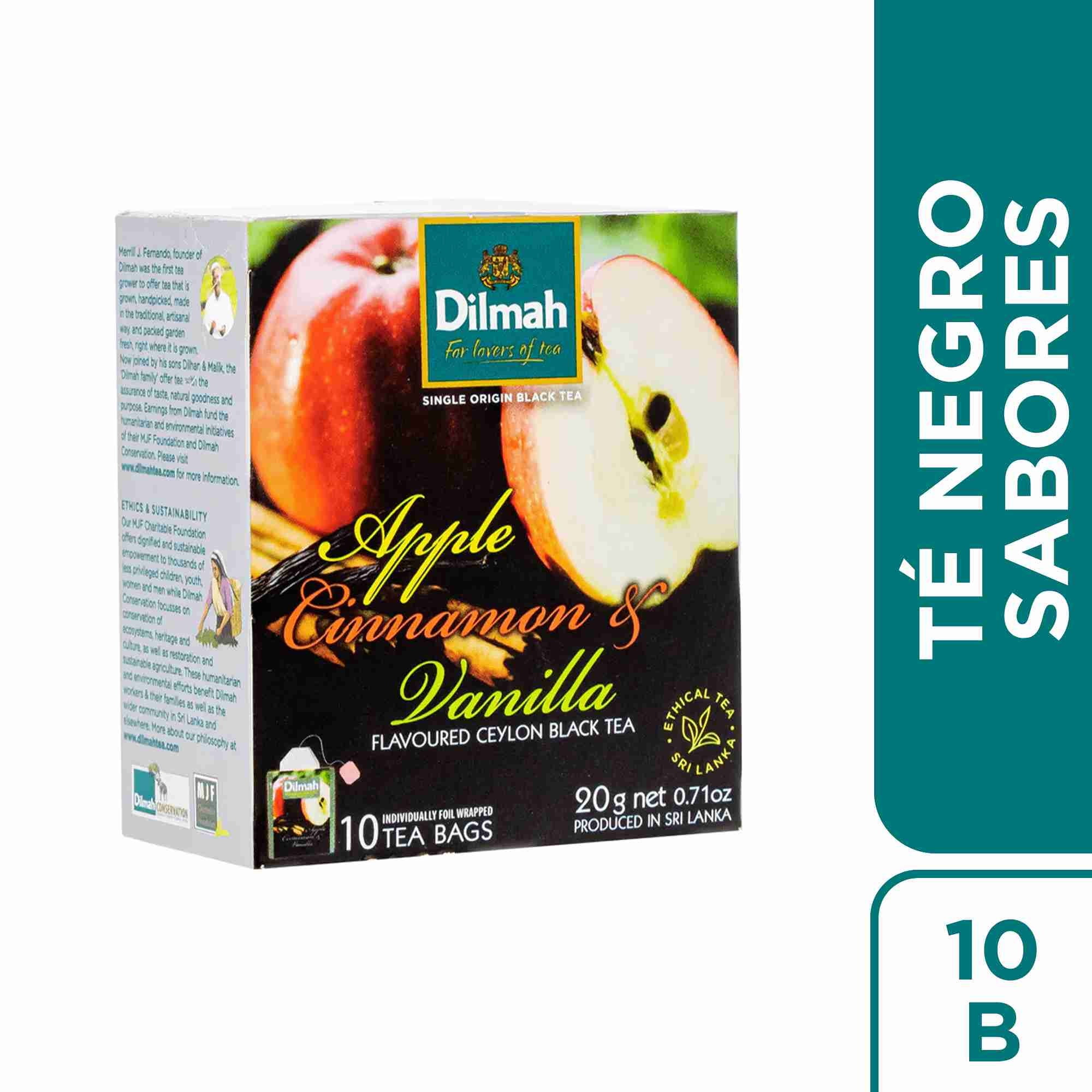 Té Manzana Canela Caja 10Un Dilmah