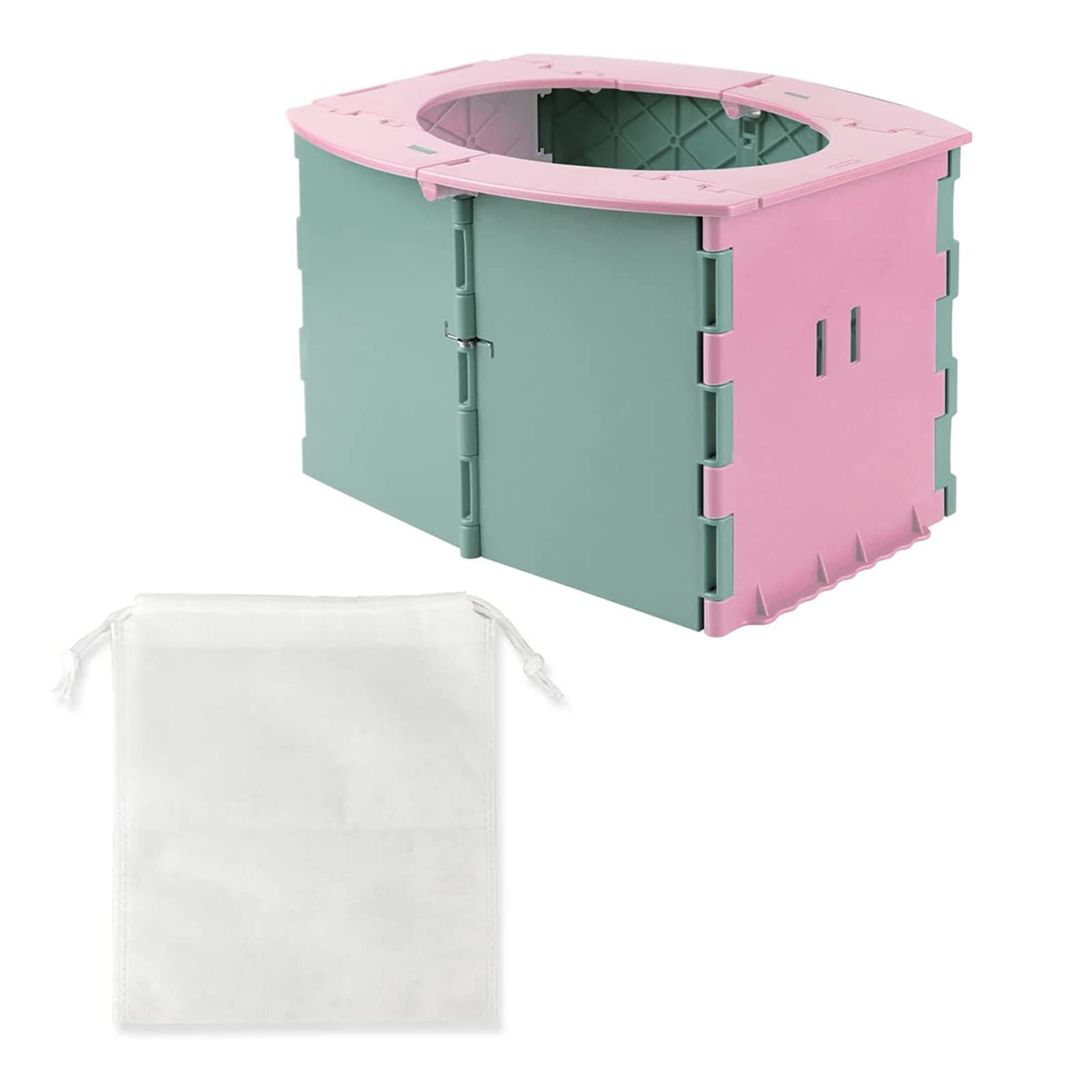 Ioensy - Inodoro De Viaje Ligero, Orinal, Inodoro Para Coche, Para Viajes, Senderismo, Rosa