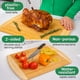thumbnail image 5 of Tabla de cortar Greener Chef Bamboo, 45 x 30 cm, extra grande, 5 of 9