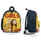thumbnail image 2 of Mochila Escolar Desmarcar 2 Broke Girls Azul, 2 of 6