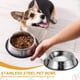 thumbnail image 5 of Cuenco para Perros de Acero Inoxidable Uxcell, Cuenco para Comida y Agua de Perro con Base de Silicona Antideslizante, 5 of 7