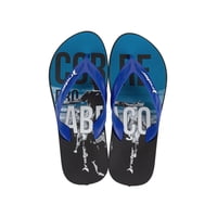 Sandalia Hombre Negro/Azul Street Rider