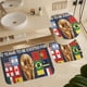 thumbnail image 5 of Juego de 3 Alfombras de Baño de Terciopelo Coral Copa Mundial de la FIFA, 5 of 6