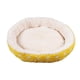 thumbnail image 2 of Cama Para Dormir Para Perros Peque?os, Para Mascotas, Redonda, Acogedora, Cómoda, Cama, Nido, Amarillo, Cuadrícula-L, 2 of 5