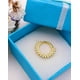 thumbnail image 3 of Piercing Septum Rising sun Plata fina ley S925 Chapada Oro, 3 of 3