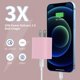 thumbnail image 4 of Cargador USB‑C iGENJUN 20W (4 unidades) rosa bebé, 4 of 7