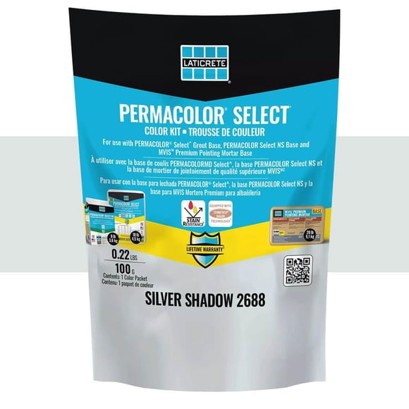 Lechada PERMACOLOR SELECT Silver Shadow 100 g