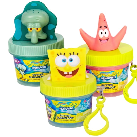 Slime Horizon Group USA Bob Esponja Pack de 3 (42,5 g)