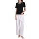thumbnail image 2 of INSPIRE CHIC Blusa Elegante Brillante para Mujer con Tops de Piedras de Estrás para Cócteles y Fiestas L Negro, 2 of 5