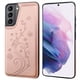 thumbnail image 1 of Butterfly Pattern PU Leather Case Wallet: Shockproof Flip Cover with Card Holder for Samsung S8/S10/Note10/S21 Series, 1 of 3