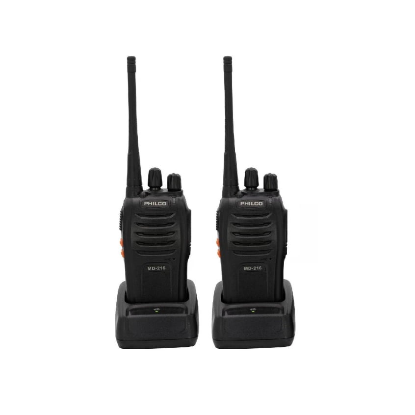 Philco - Walkie Talkie Set De 2 Radio Transmisor