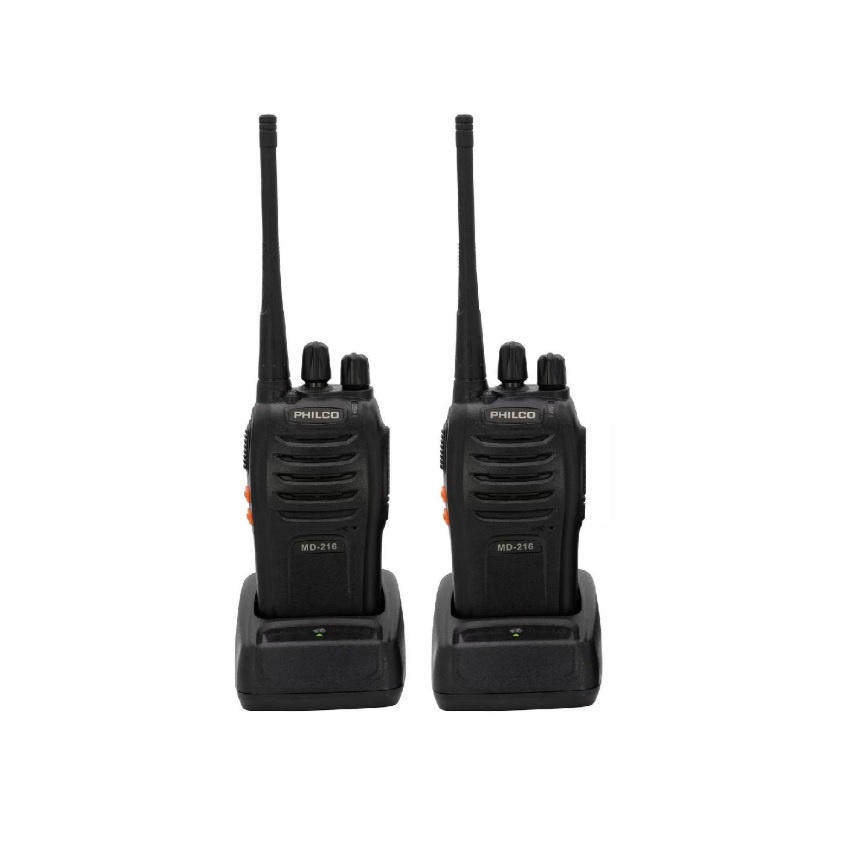 Philco - Walkie Talkie Set De 2 Radio Transmisor