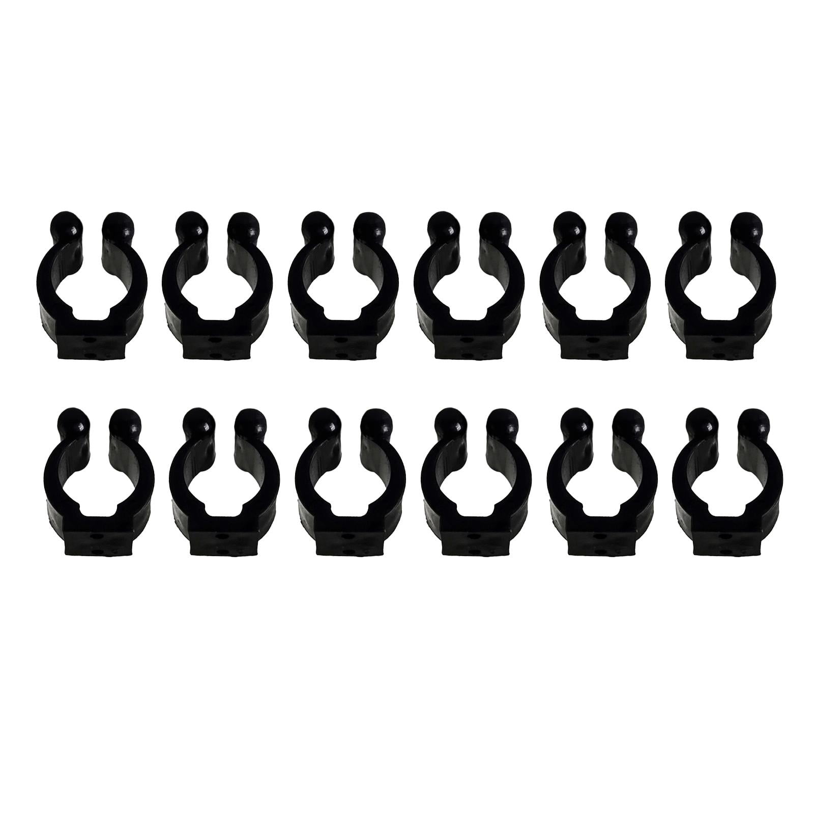 Ioensy - 12x Clips Para Tacos De Billar Regalo Del Día Del Padre De Hija Hijo Clips Para Caña De Pescar