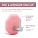 thumbnail image 5 of Gancho Para Ducha Antimicrobiano Autoadhesivo Rosa, 5 of 7